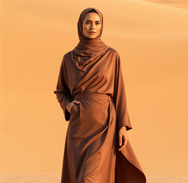 Prive mocha abaya