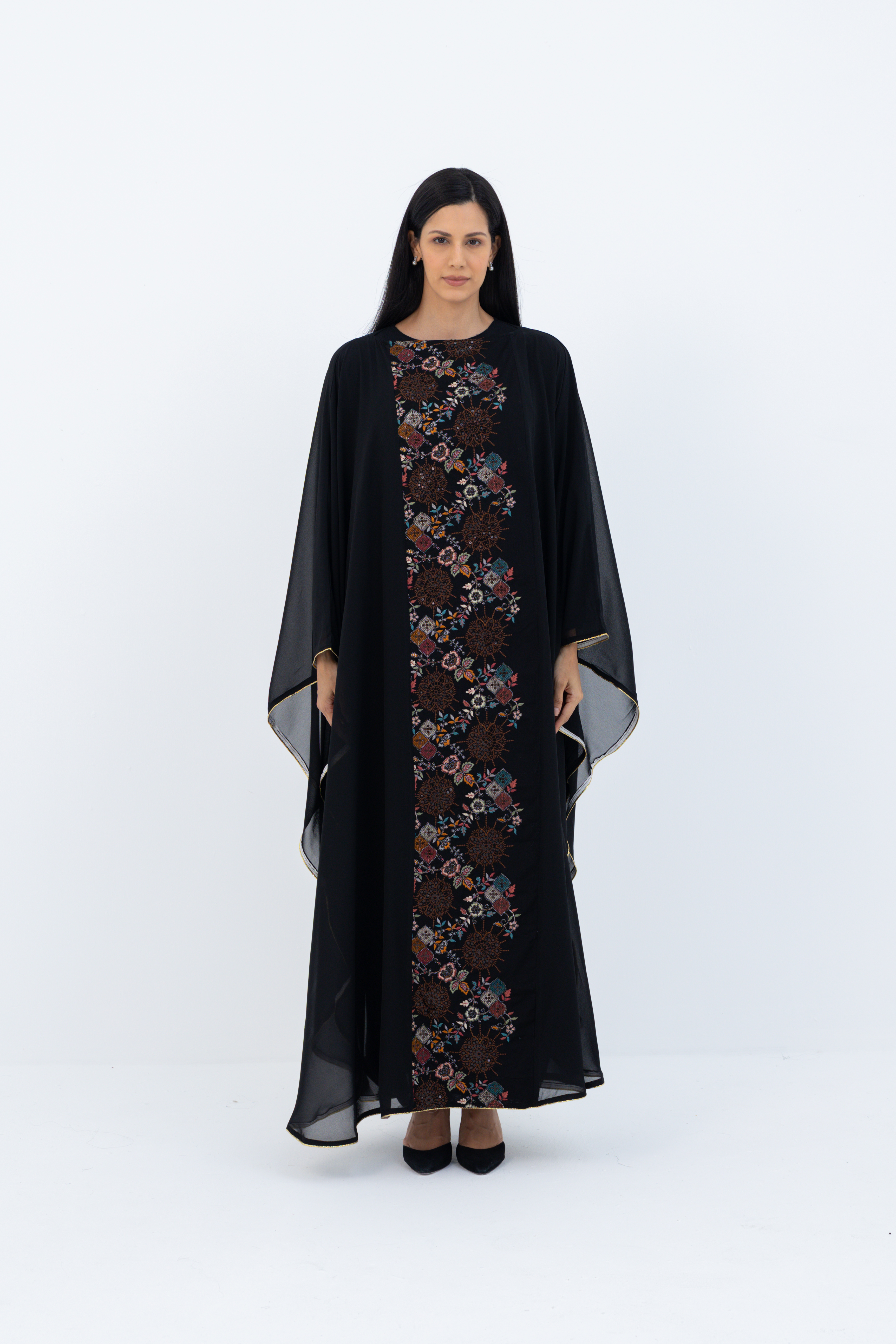 EMBROIDERY PANEL KAFTAN