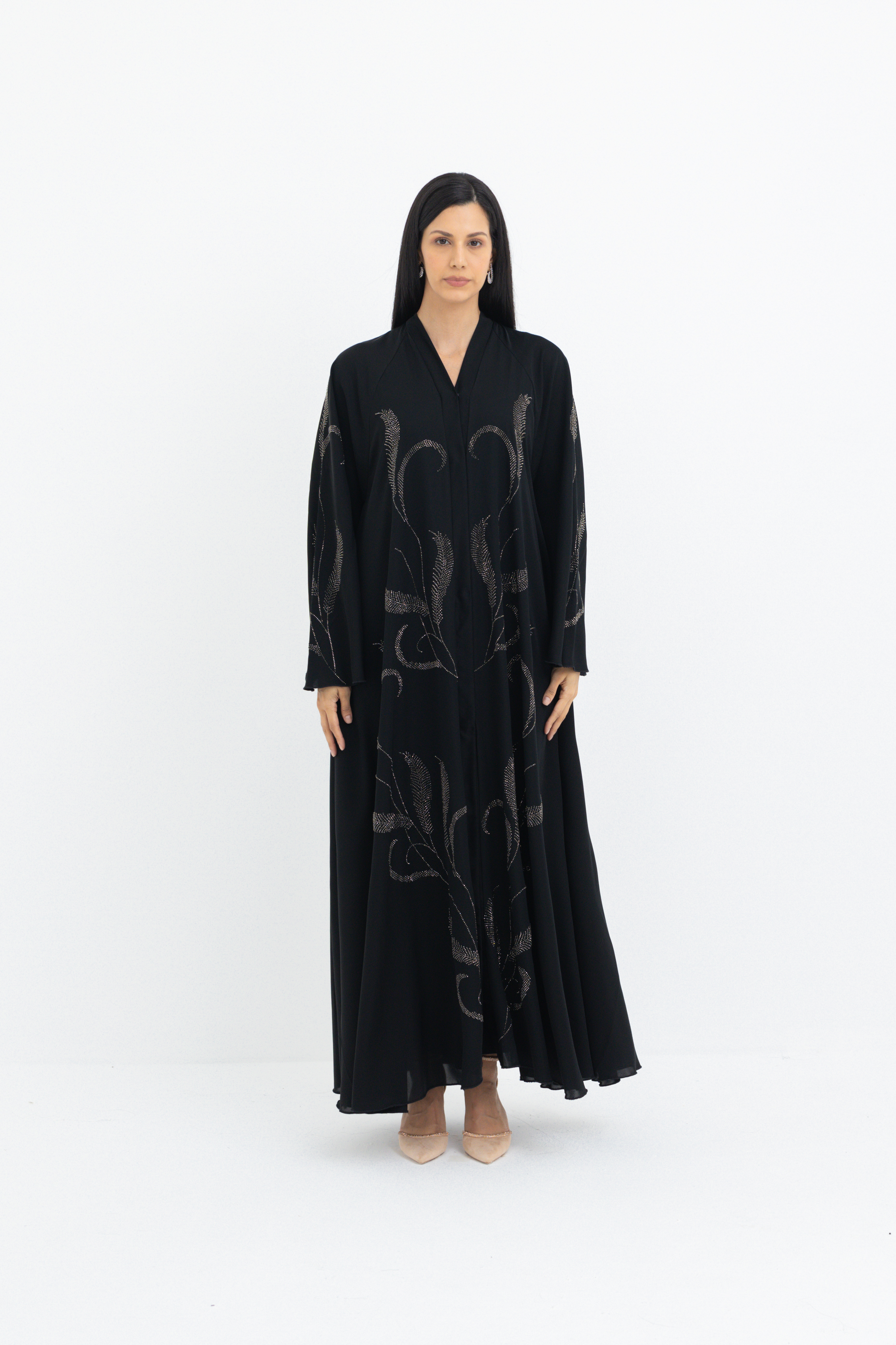 RHINESTONE STALK ABAYA