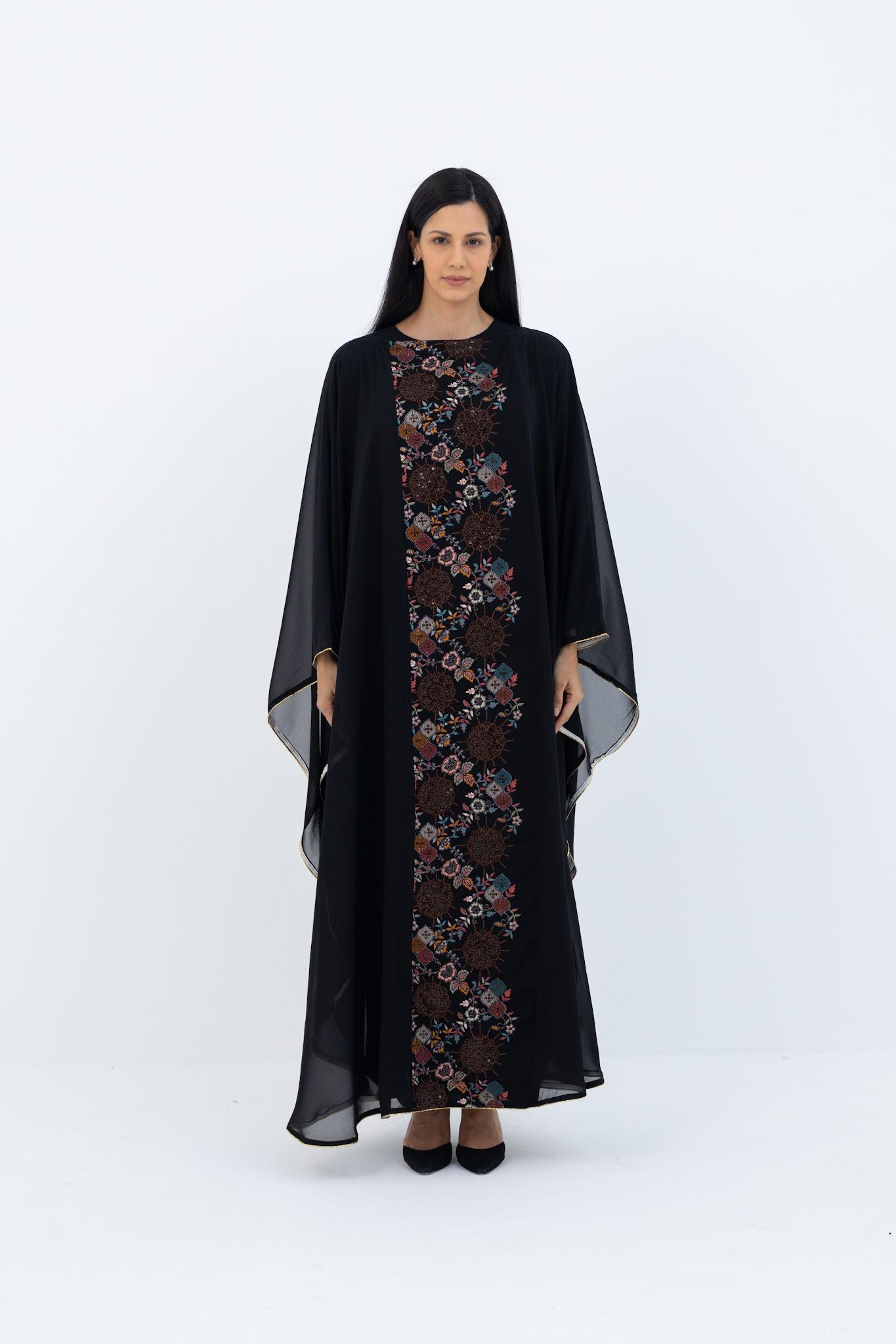 EMBROIDERY PANEL KAFTAN